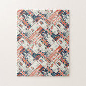 London Post Jigzaag Puzzle Legpuzzel (Verticaal)