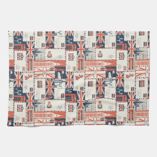 London Post Kitchen Towel Theedoek (Horizontaal)