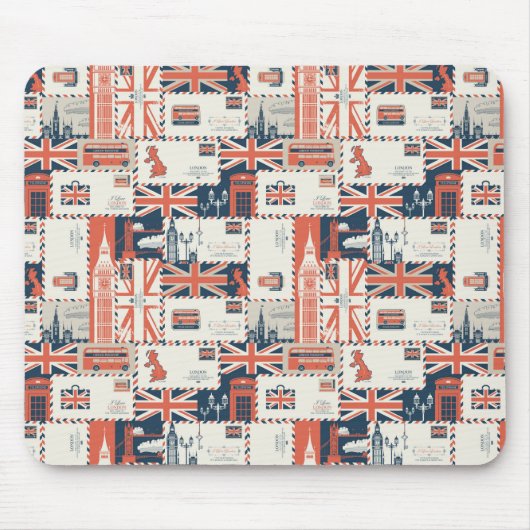 London Post Mousepad Muismat (Voorkant)