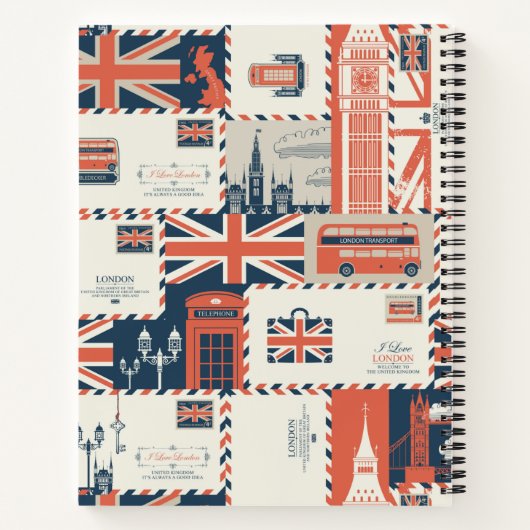 London Post Notitieboek (Achterkant)