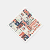 London Post Paper Napkins Servet (Hoek)