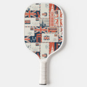 London Post Pickleball Racket (Achterkant)