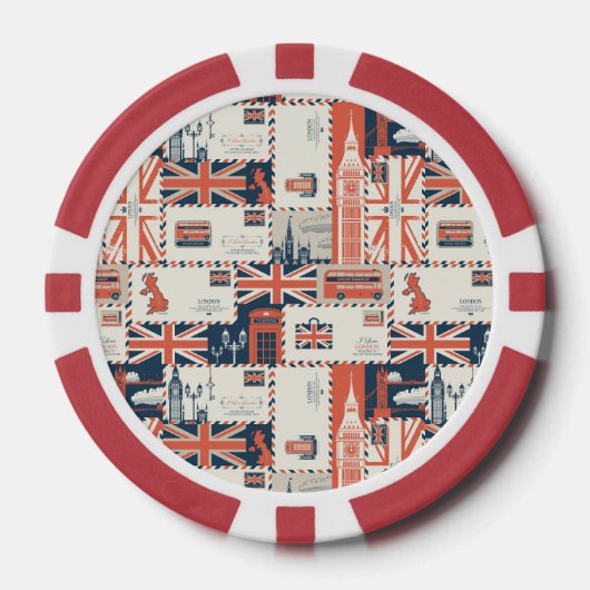 London Post Poker Chips (Voorkant)