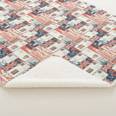 London Post Sherpa Blanket Deken (3/4)