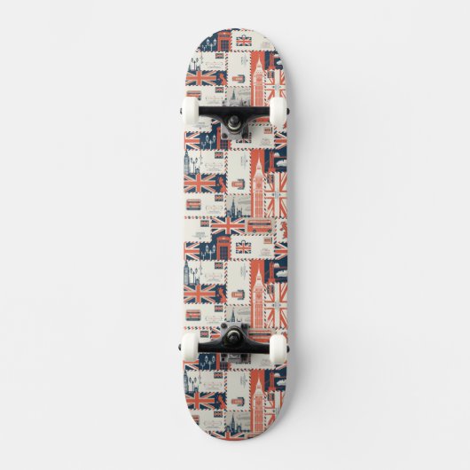 London Post Skateboard (Voorkant)