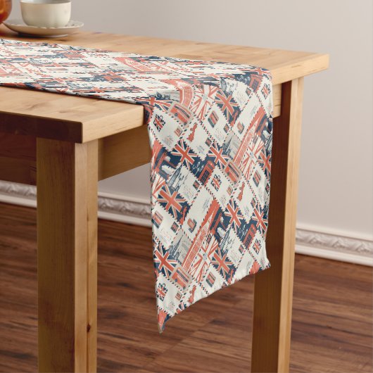 London Post Table Runner Lange Tafelloper (Voorbeeld)