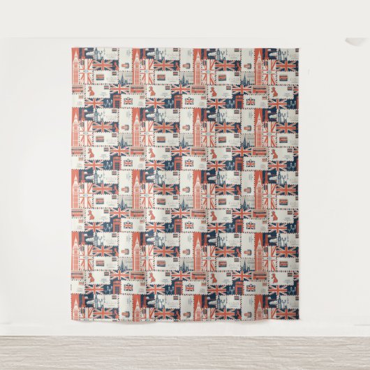 London Post Tapestry Wandkleed (Voorkant)