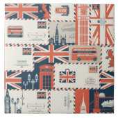 London Post Tegel Tegeltje (Voorkant)