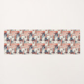 London Post Yoga Mat (Achterkant (horizontaal))