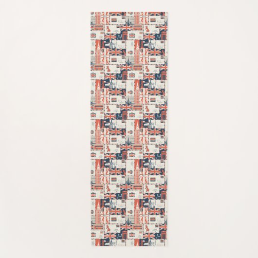 London Post Yoga Mat (Voorkant)