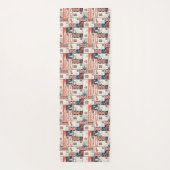 London Post Yoga Mat (Achterkant)