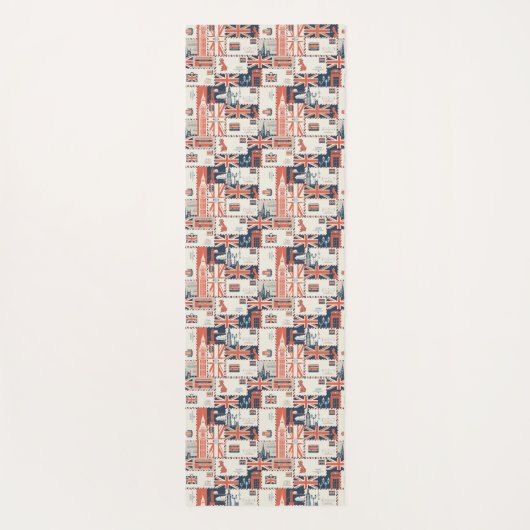 London Post Yoga Mat (Achterkant)