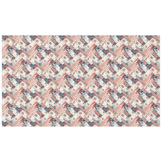 London Postal Tablecloth Tafelkleed (Voorkant (Horizontaal))