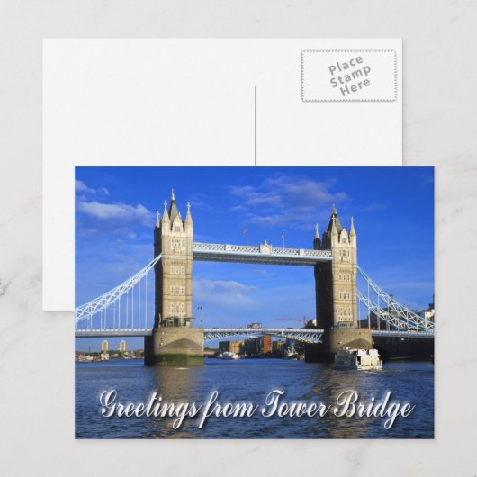 London postcard 19 briefkaart (Voorkant / Achterkant)