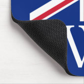 London Postcode SW1 met Union Jack Muismat (Hoek)