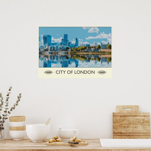 LONDON POSTER (Keuken)