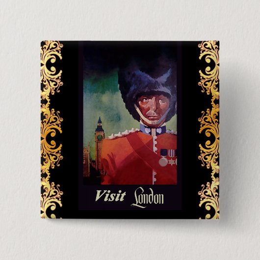 London Poster Button (Voorkant)