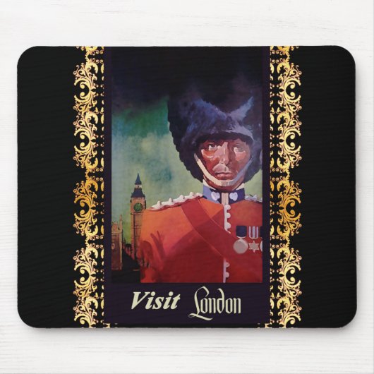 London Poster Muismat (Voorkant)