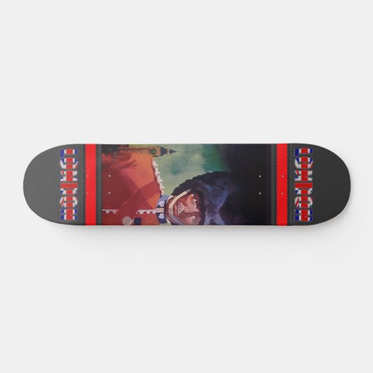 London Poster Skateboard (Horizontaal)