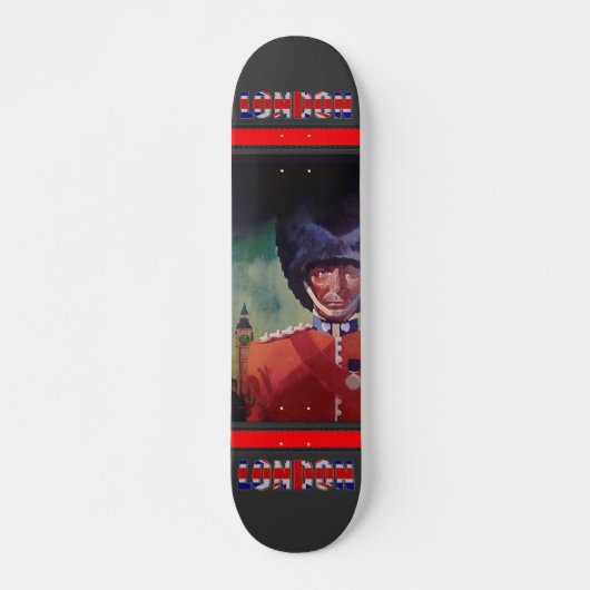 London Poster Skateboard (Voorkant)