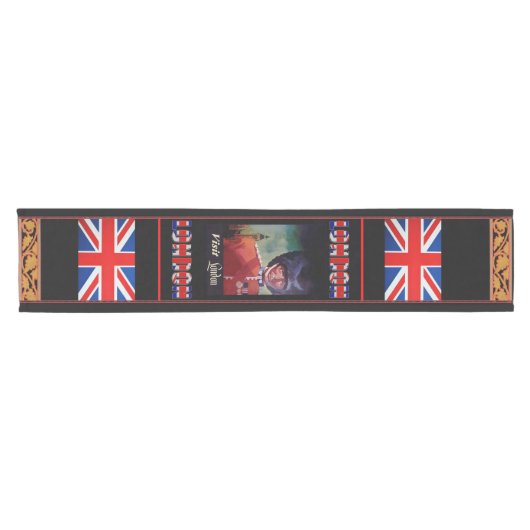 London Poster Table Runner Korte Tafelloper (Horizontaal)