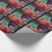 London Poster Wrapping Paper Cadeaupapier (Hoek)