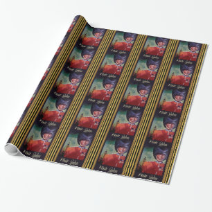 London Poster Wrapping Paper Cadeaupapier