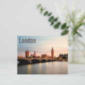 London Postkarte Briefkaart (Staand voorkant)