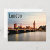 London Postkarte Briefkaart (Voorkant / Achterkant)