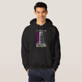 London Pride 2023, Big Ben, Asexual Pride Flag Pre Hoodie (Voorkant volledig)