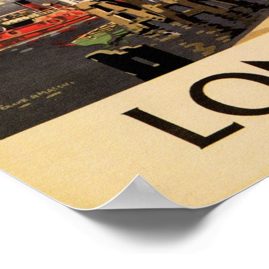 LONDON PRIDE GWR Great Western Railways Old Rail Poster (Hoek)