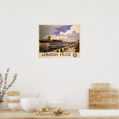 LONDON PRIDE GWR Great Western Railways Old Rail Poster (Keuken)