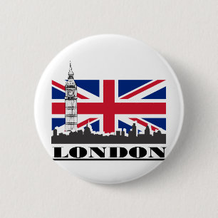 London Pride Ronde Button 5,7 Cm