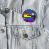 London Pride Ronde Button 5,7 Cm (In situ)