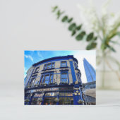 London Pub en Shard Briefkaart (Staand voorkant)