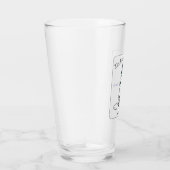 London Pub Pint Glas (Rechts)