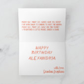 London Queen Pussy Cat Fab Visit Fun Fairy Tale Kaart (Binnen)