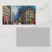 London Rain Notitiekaartje (Voorkant / Achterkant)