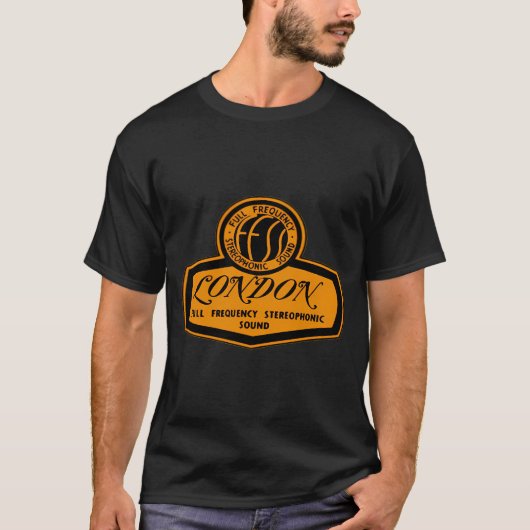 London Records Retro T-shirt (Voorkant)