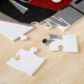 London Red Bus Art Travel Legpuzzel (Zijkant)