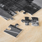 London Red Bus en Big Ben Art Travel Legpuzzel (Zijkant)