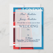 London Red Bus Kaart (Voorkant)