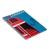 London Red Bus Notitieboek (Rechterzijde)
