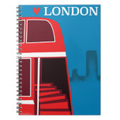London Red Bus Notitieboek (Voorkant)