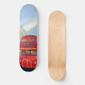 London Red Bus Persoonlijk Skateboard (Voorkant)