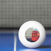 London Red Bus Ping Pong Ball (Net)