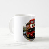 London Red Bus Routemaster Buses Koffiemok (Voorkant links)
