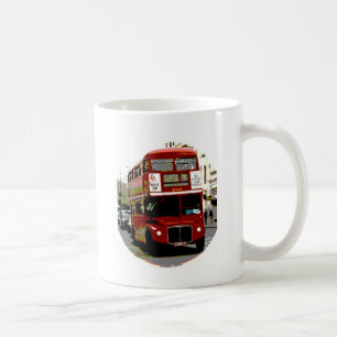 London Red Bus Routemaster Buses Koffiemok