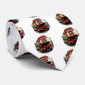 London Red Bus Routemaster Buses Stropdas (Opgerold)