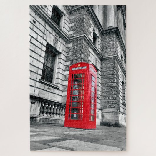 London Red Phone Box - 20x30 - 1014 pcs. Puzzel (Verticaal)